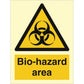 Sign IMO Bio - hazard area 107102 - Sikkerhedsgiganten