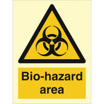 Sign IMO Bio - hazard area 107102 - Sikkerhedsgiganten