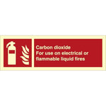 Sign IMO Carbon dioxide for use 105027 - Sikkerhedsgiganten