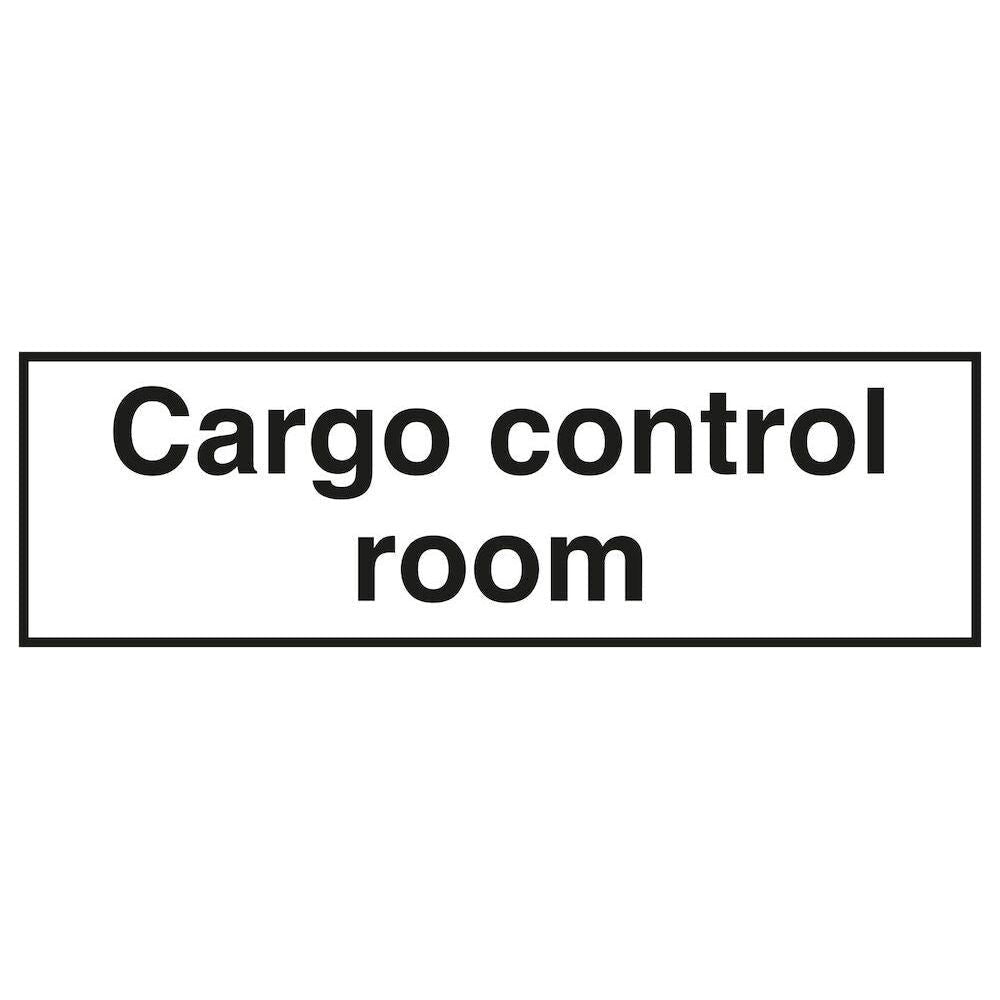 Sign IMO Cargo control room - Sikkerhedsgiganten