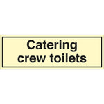 Sign IMO Catering crew toilets - Sikkerhedsgiganten