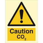 Sign IMO Caution CO2 107016 - Sikkerhedsgiganten