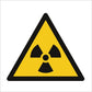 Sign IMO Caution Radiation risk 107155 - Sikkerhedsgiganten