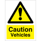 Sign IMO Caution Vehicles 107116 - Sikkerhedsgiganten