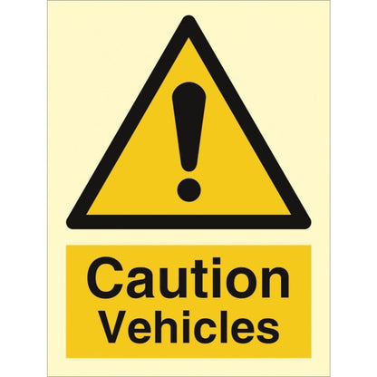 Sign IMO Caution Vehicles 107116 - Sikkerhedsgiganten