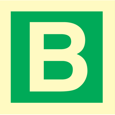 Sign IMO Character B 100076 - Sikkerhedsgiganten