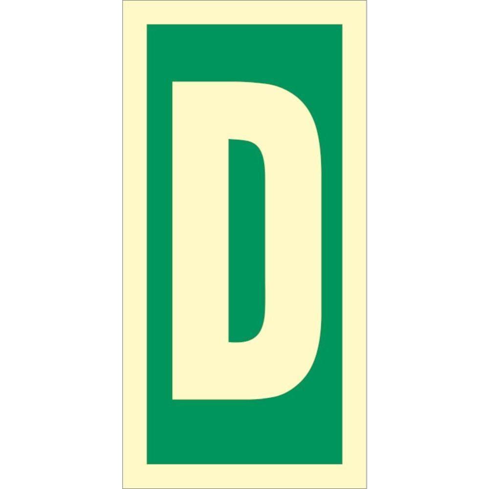 Sign IMO Character D 100078 - Sikkerhedsgiganten