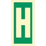 Sign IMO Character H 100082 - Sikkerhedsgiganten