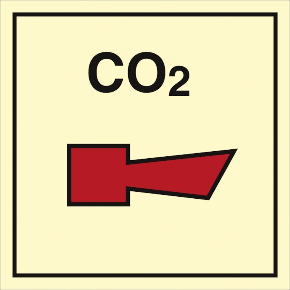 Sign IMO CO2 horn 10408 - Sikkerhedsgiganten