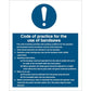 Sign IMO Code of practice for the use of bandsaws 106091 - Sikkerhedsgiganten