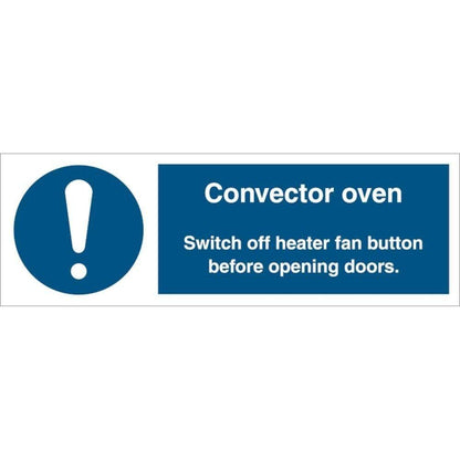 Sign IMO Convector oven 106228 - Sikkerhedsgiganten