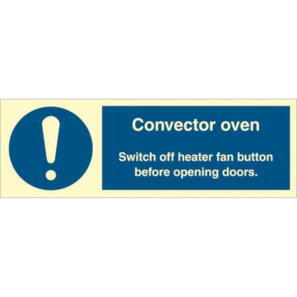 Sign IMO Convector oven 106228 - Sikkerhedsgiganten
