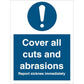 Sign IMO Cover all cuts and abrasions 106049 - Sikkerhedsgiganten
