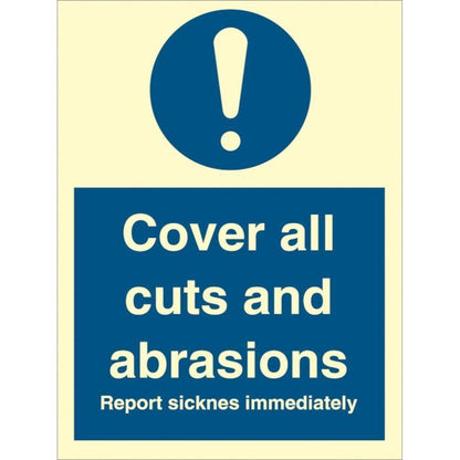 Sign IMO Cover all cuts and abrasions 106049 - Sikkerhedsgiganten