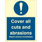 Sign IMO Cover all cuts and abrasions 106049 - Sikkerhedsgiganten
