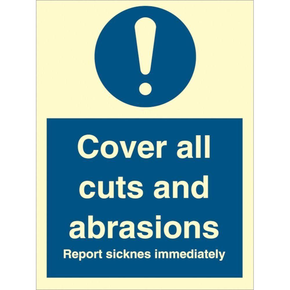Sign IMO Cover all cuts and abrasions 106049 - Sikkerhedsgiganten