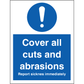 Sign IMO Cover all cuts and abrasions 106049 - Sikkerhedsgiganten
