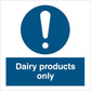 Sign IMO Dairy products only 106273 - Sikkerhedsgiganten