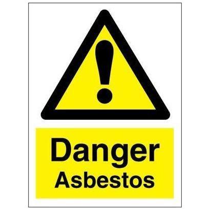 Sign IMO Danger Asbestos 107120 - Sikkerhedsgiganten