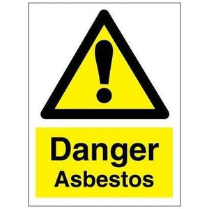 Sign IMO Danger Asbestos 107120 - Sikkerhedsgiganten