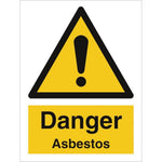 Sign IMO Danger Asbestos 107120 - Sikkerhedsgiganten