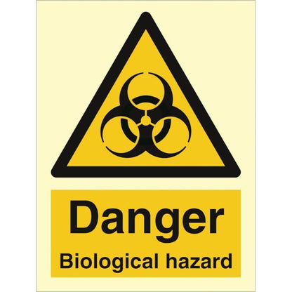 Sign IMO Danger Biological hazard 107101 - Sikkerhedsgiganten