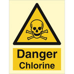 Sign IMO Danger Chlorine 107050 - Sikkerhedsgiganten