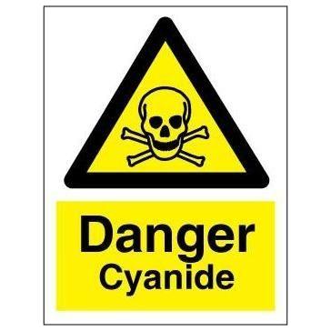Sign IMO Danger Cyanide 107041 - Sikkerhedsgiganten
