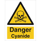 Sign IMO Danger Cyanide 107041 - Sikkerhedsgiganten