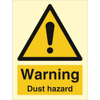 Sign IMO Danger Dust hazard 107119 - Sikkerhedsgiganten
