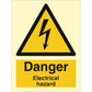 Sign IMO Danger Electrical hazard 107002 - Sikkerhedsgiganten