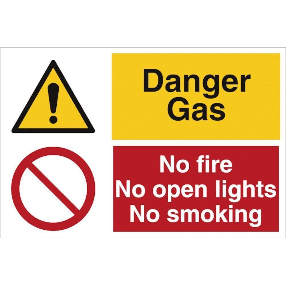 Sign IMO Danger Gas 120025 - Sikkerhedsgiganten