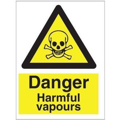 Sign IMO Danger Harmful vapours 107087 - Sikkerhedsgiganten