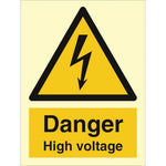 Sign IMO Danger High voltage 107034 - Sikkerhedsgiganten