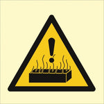 Sign IMO Danger Hot 107167 - Sikkerhedsgiganten