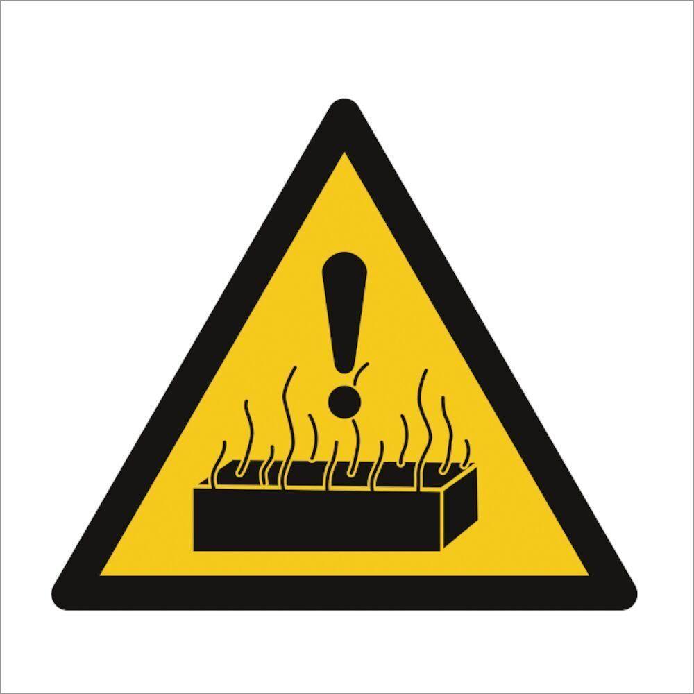 Sign IMO Danger Hot 107167 - Sikkerhedsgiganten