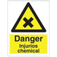 Sign IMO Danger Injurios chemicals 107015 - Sikkerhedsgiganten