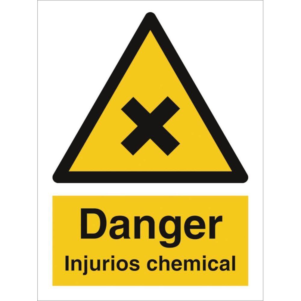 Sign IMO Danger Injurios chemicals 107015 - Sikkerhedsgiganten