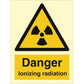 Sign IMO Danger Ionizing radiation 107081 - Sikkerhedsgiganten