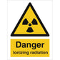 Sign IMO Danger Ionizing radiation 107081 - Sikkerhedsgiganten