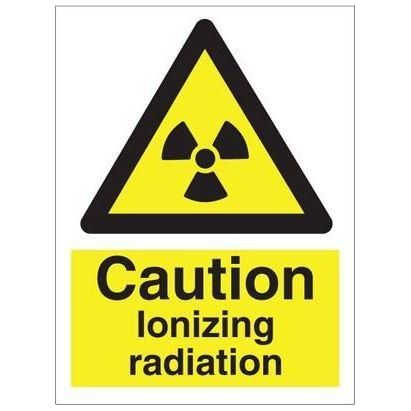 Sign IMO Danger Ionizing radiation 107081 - Sikkerhedsgiganten