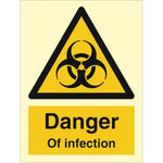 Sign IMO Danger of infection 107100 - Sikkerhedsgiganten
