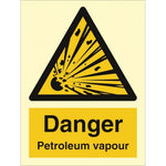 Sign IMO Danger petroleum vapour 107025 - Sikkerhedsgiganten
