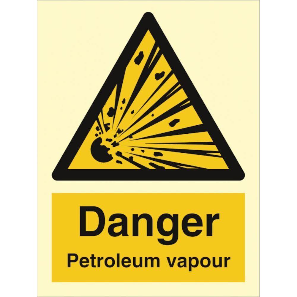 Sign IMO Danger petroleum vapour 107025 - Sikkerhedsgiganten