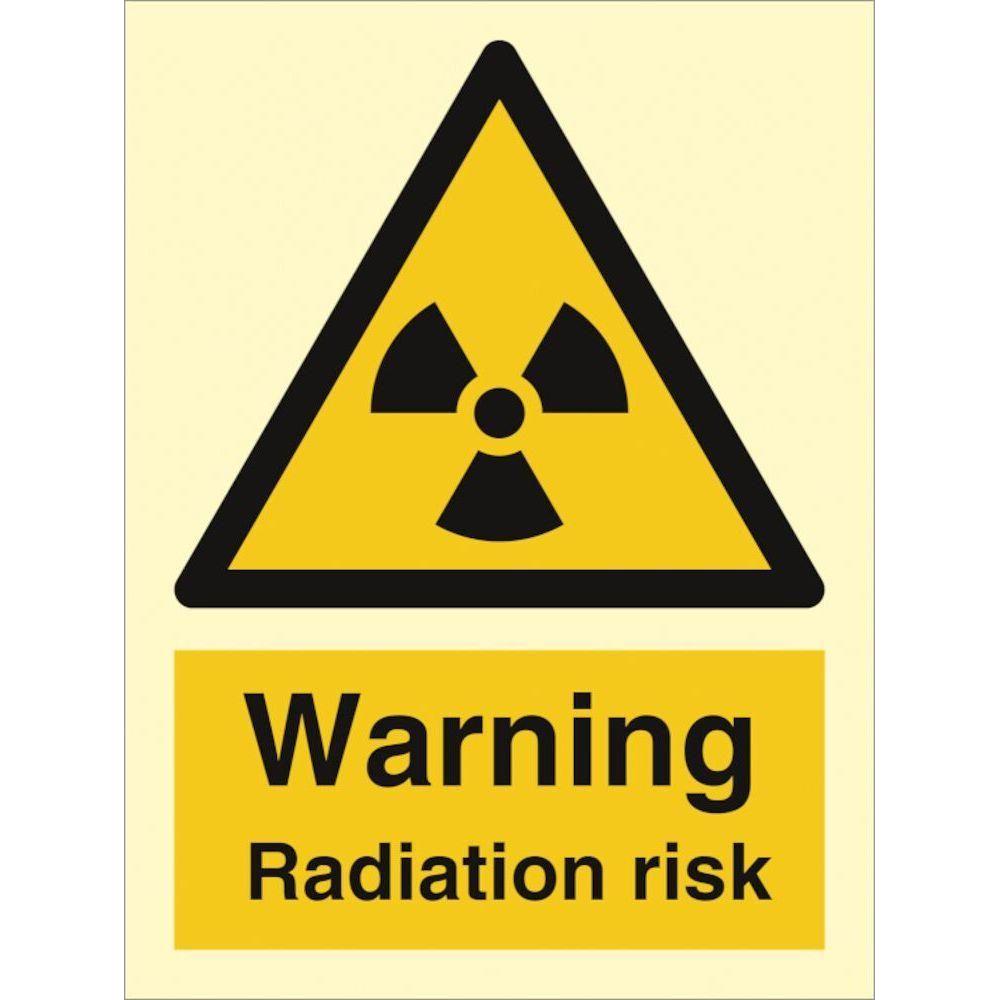 Sign IMO Danger radiation risk 107080 - Sikkerhedsgiganten
