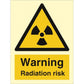 Sign IMO Danger radiation risk 107080 - Sikkerhedsgiganten