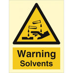 Sign IMO Danger solvents 107122 - Sikkerhedsgiganten