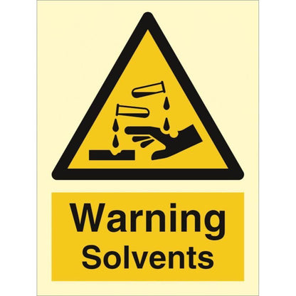 Sign IMO Danger solvents 107122 - Sikkerhedsgiganten