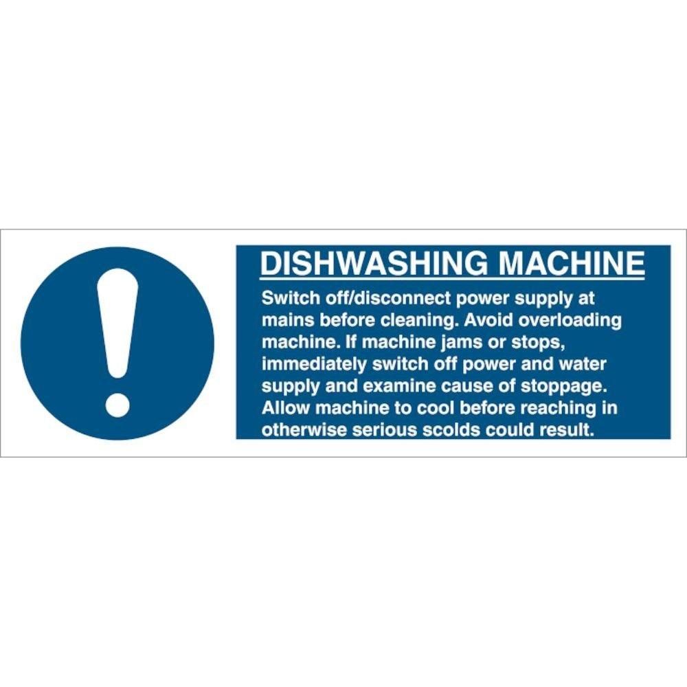 Sign IMO Dishwashing Machine 106221 - Sikkerhedsgiganten