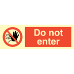 Sign IMO Do not enter 102040 - Sikkerhedsgiganten